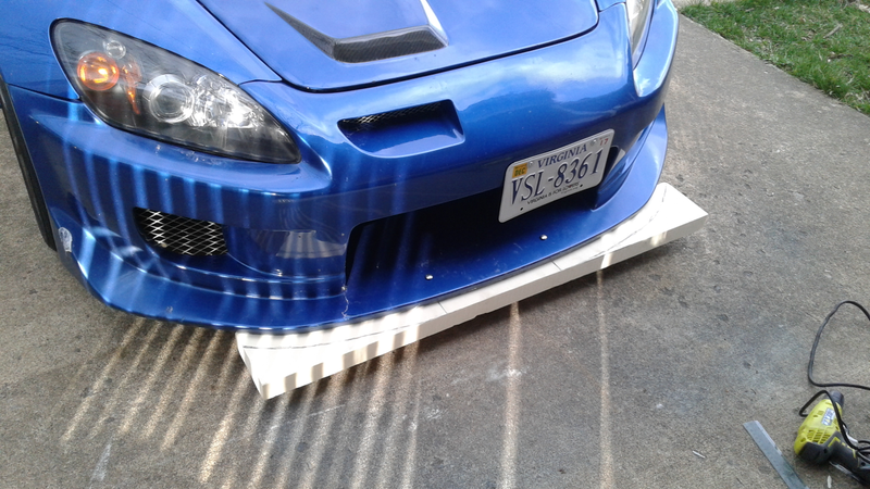 Illustration for article titled Got a start on doing some Aero fab work for the S2k.